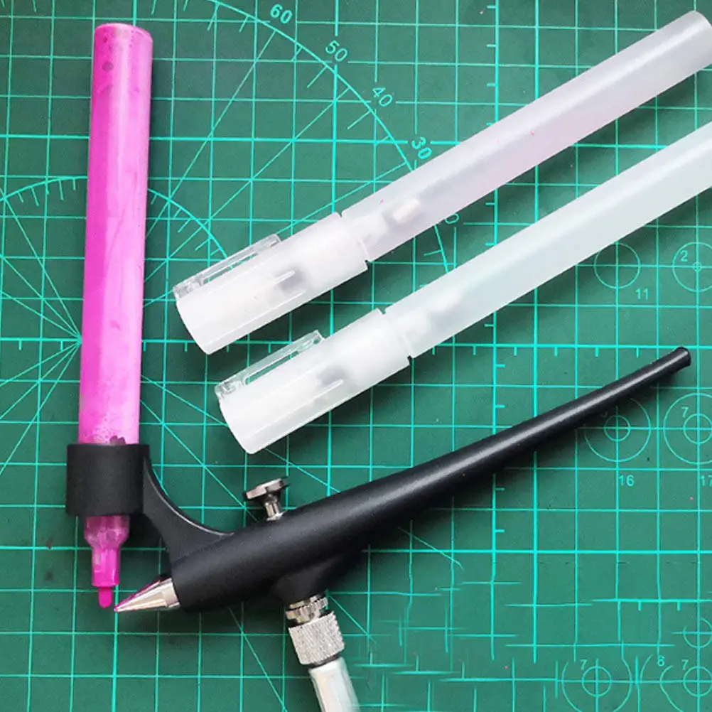 1Pcs Paint Spraying Tool Gravity Feed Marker Spray Pen Portable Airbrush for Artistic Creation and Coloring Paint Spray Pen