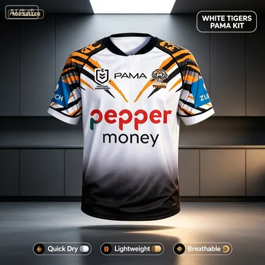 2026 New Arrival Summer Australian Fan Style Tigers 3D Print Jersey Y2k Uniform Top Short Sleeve Jersey  Parent-child