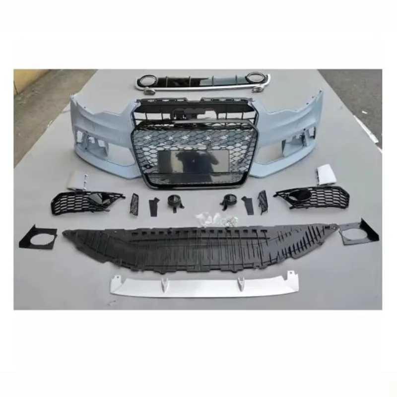

Car Accessories RSU Auto Accessories RS6 2012-2018 Modify Upgrade Front Bumpers Car Parts For A6 C7 S6 Facelift C7PA