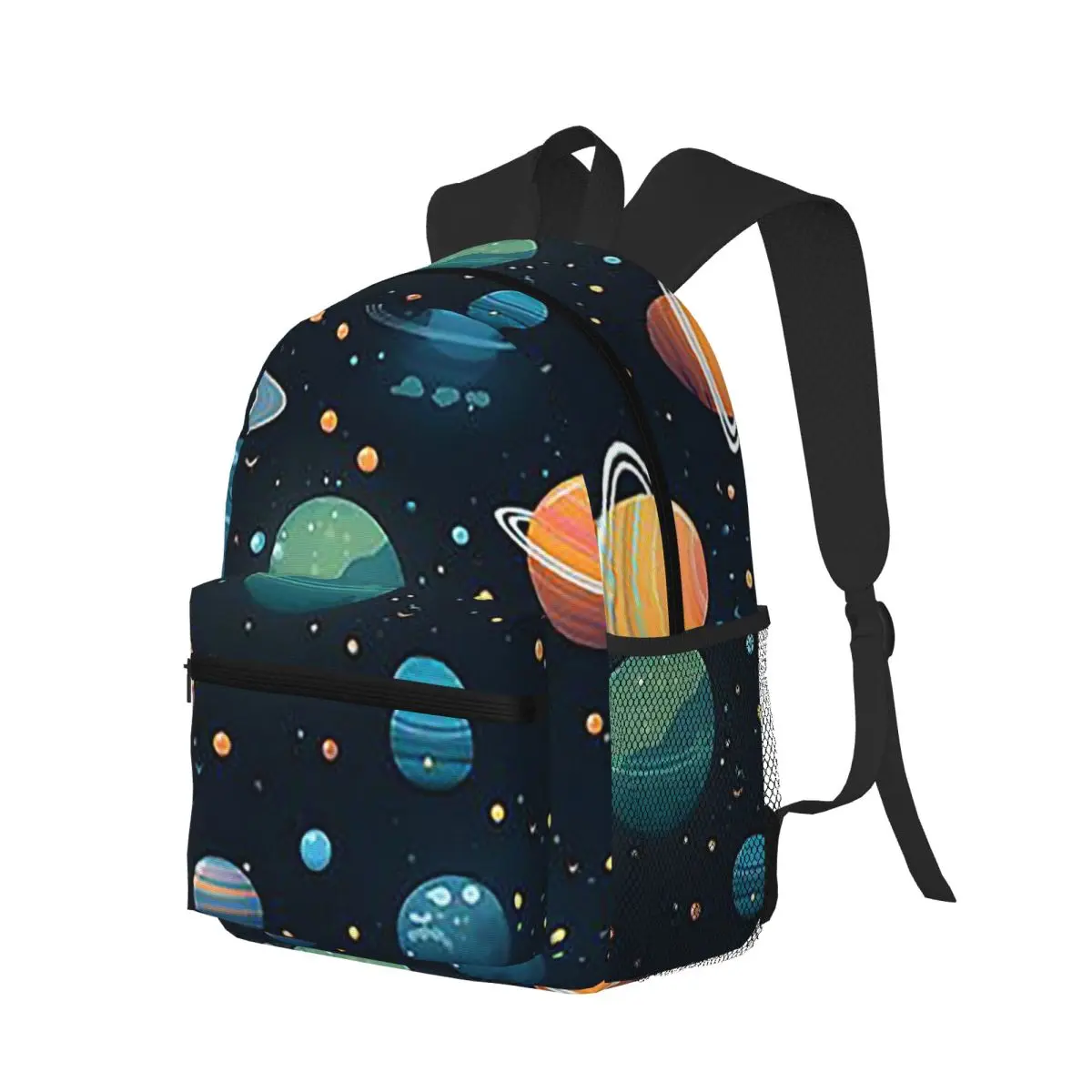 Solar System Space Planets Universe Student Backpack School Bag Hiking Travel Daypack for Boys Girls Bookbag Shoulder Bags