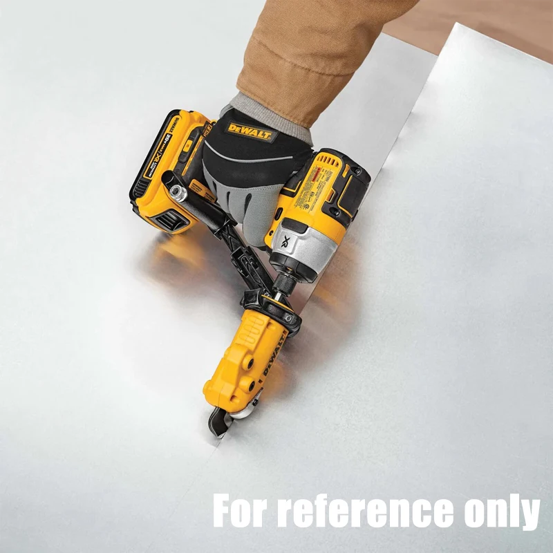 DEWALT Original DWASHRIR Metal Shear/Cutter Drill Attachment 360 Degree Pivoting Head Cuts 18GA Material Power Tools Accessories