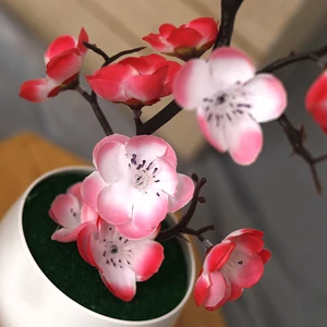 30 cm Artificial Plants Bonsai Small tree simulation Pot Plans False Flowers Table Vase Ornaments House Hotel Decoration 10 Main Sales Artificial Arvore - №9