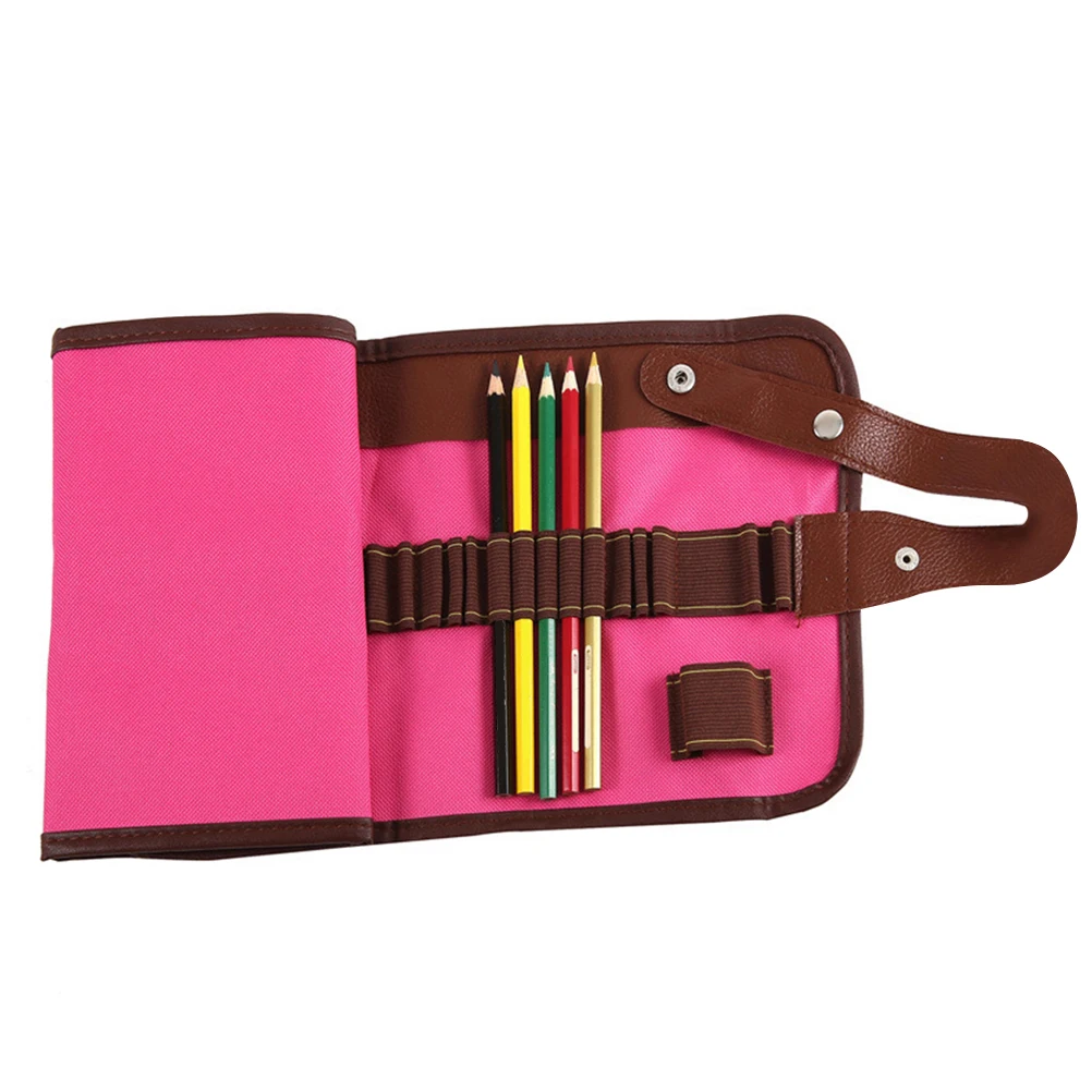 

roll up pencil pouch roll up pencil case pencil wrap case color pencil organizer color pencils bag color pencil holder