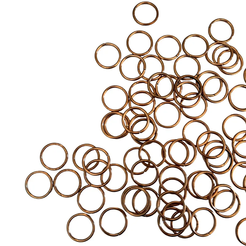 Stainless steel copper alloy, welded, ring brass  welded ring