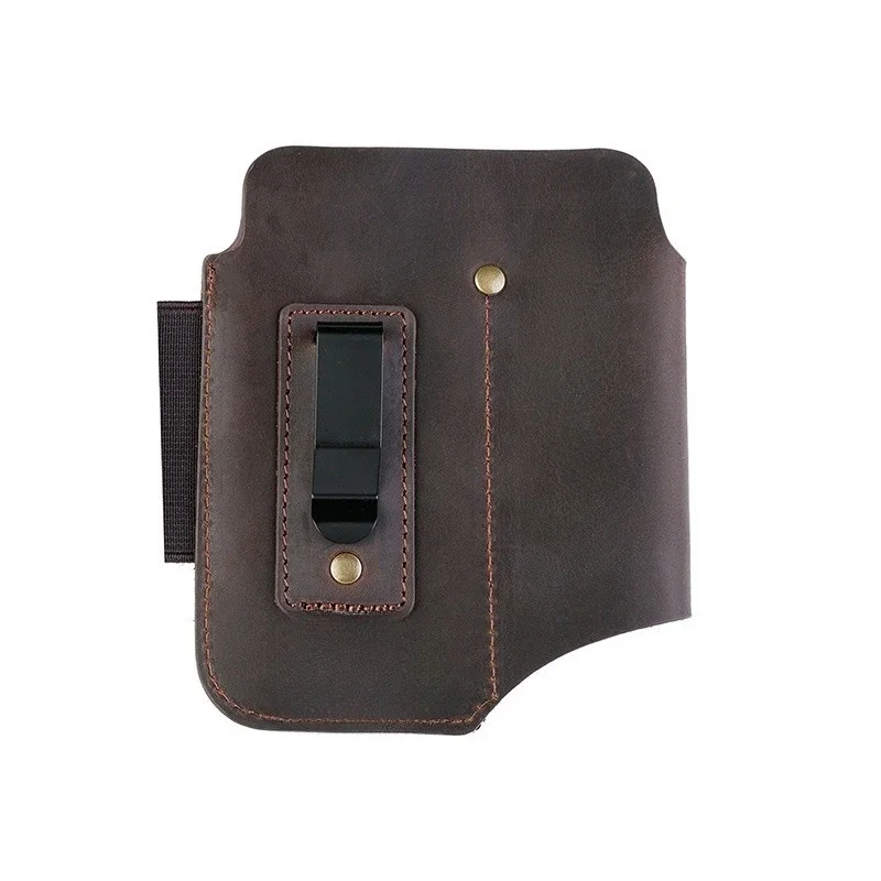 

PJ15 portable outdoor multi-purpose equipment set tool scabbard cowhide flashlight belt