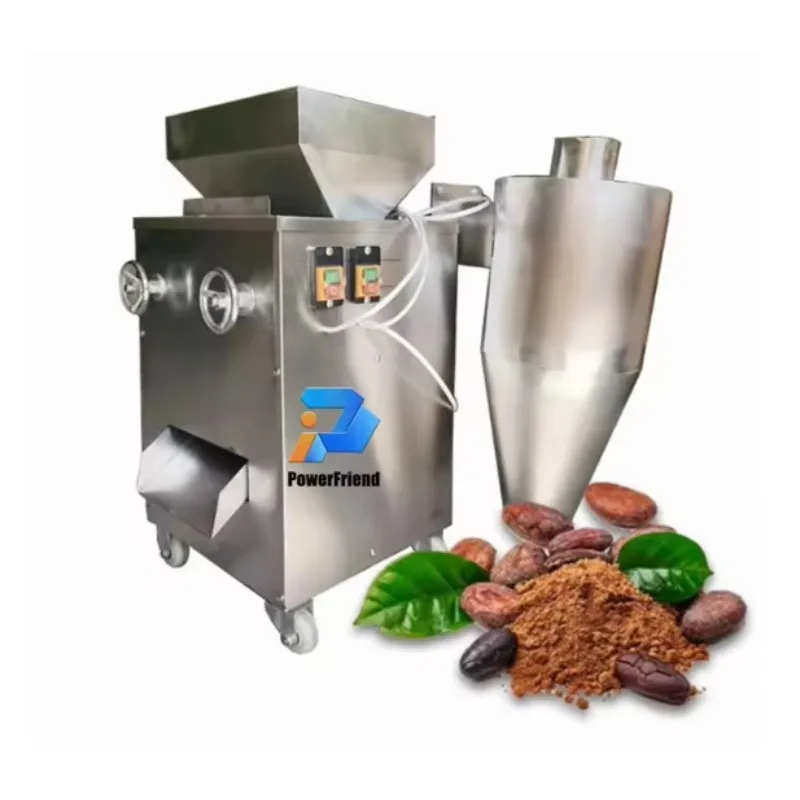Commercial Cocoa Bean Peeling Machine Coffee Hazelnut Equipment