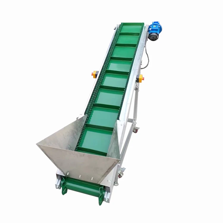 

Factory Price Food Grade Climbing PVC Belt Conveyor for Production Assembly Line