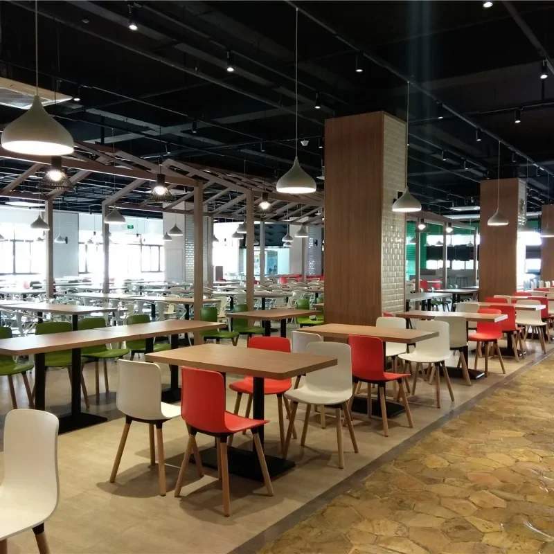 Restaurant furniture, dining room tables and chairs, school cafeteria table and chair combination Minimum order of 5