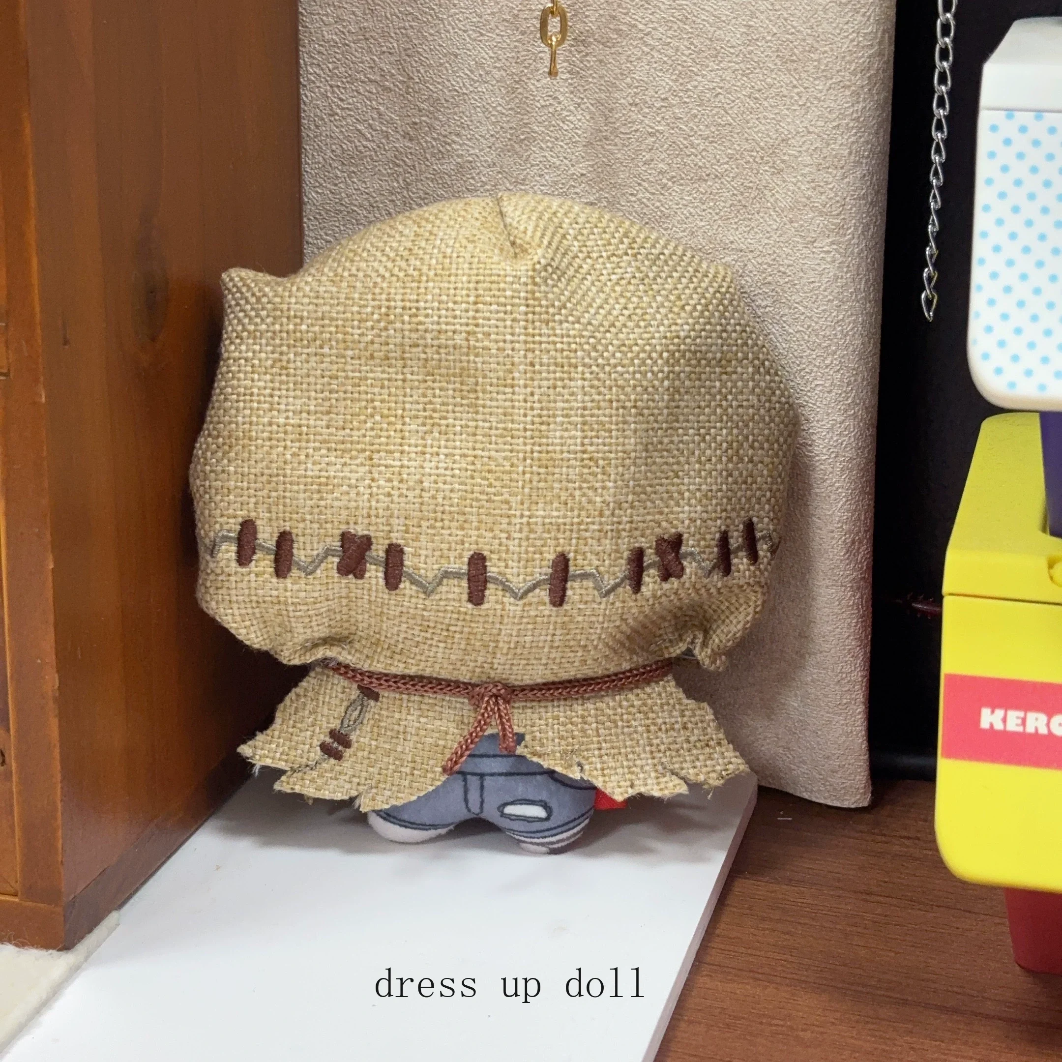 

Plush Cotton Doll Nunu Body Figures Anime Identity Ⅴ Robbie White Axe Boy Dolls 10CM Pendant Keychain Toys Plushie Xmas Gift