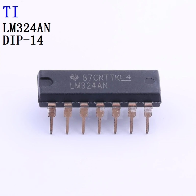 5PCS LM324AN LM324ANSR LM324MTX LM324MX LM324N TI Operational Amplifier