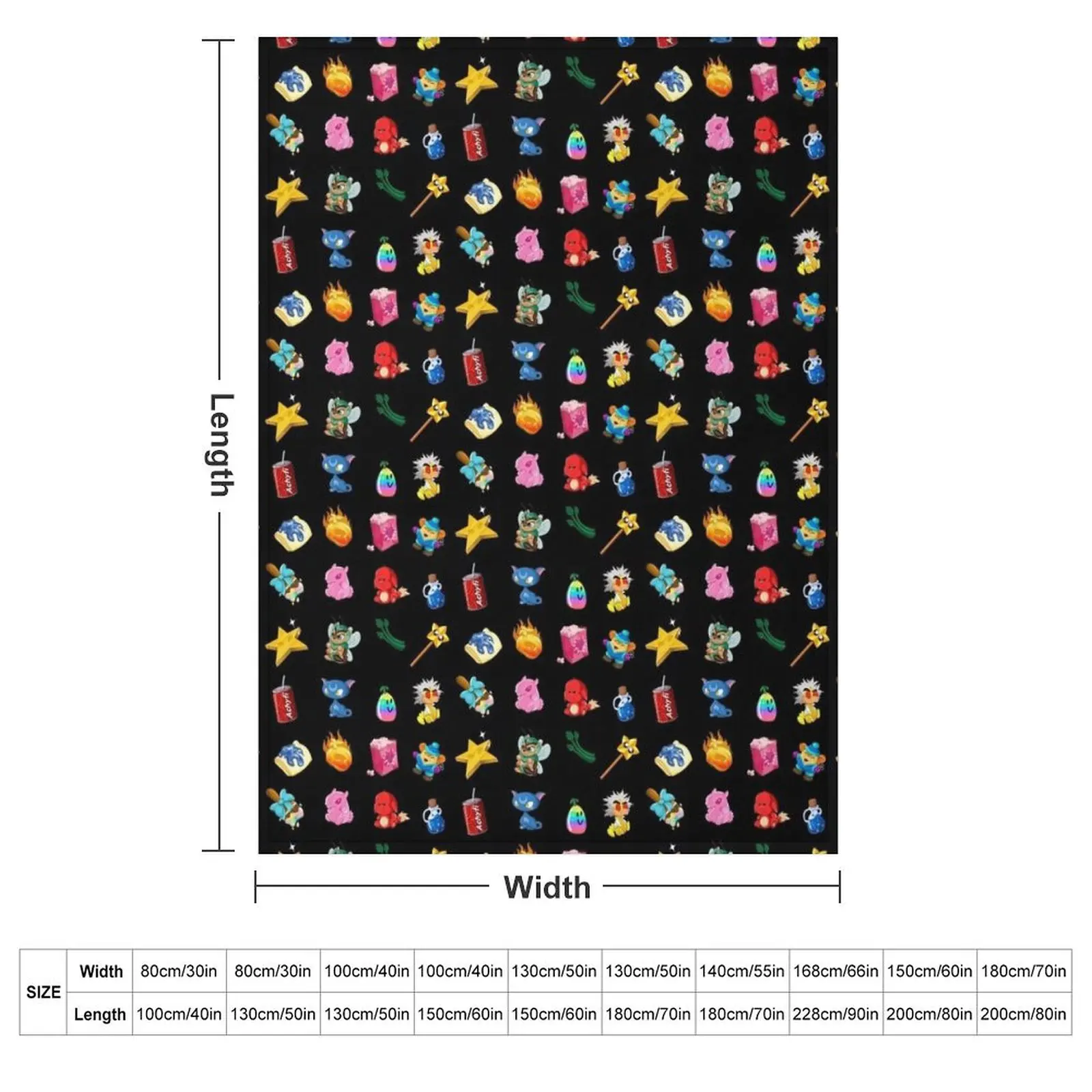 Neopets Items Throw Blanket Custom Soft Bed linens blankets ands Thins Designers Blankets
