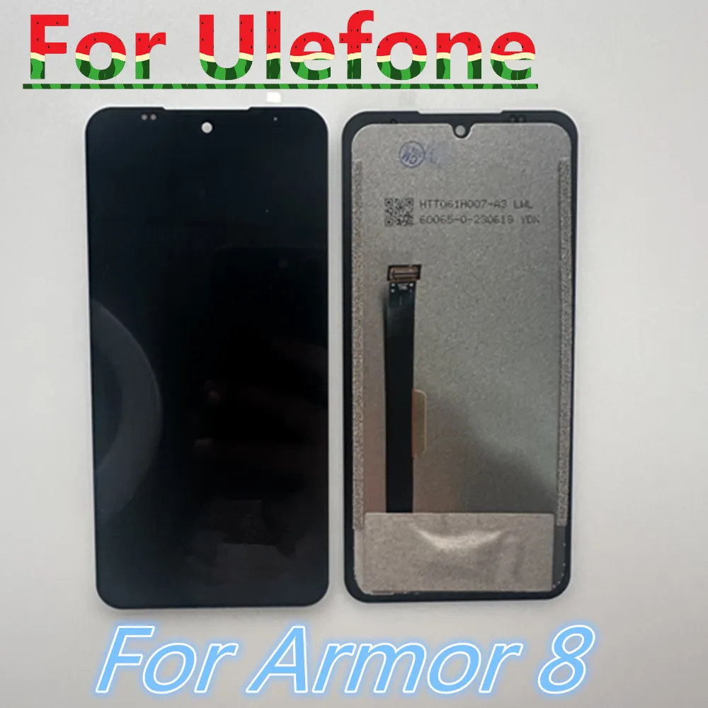 Dla osłona Ulefone 8 wyświetlacz LCD nowy osłona ULEFONE 8 Pro ekran dotykowy 100% Test ARMOR8 Pro Digitizer zamiennik zespołu