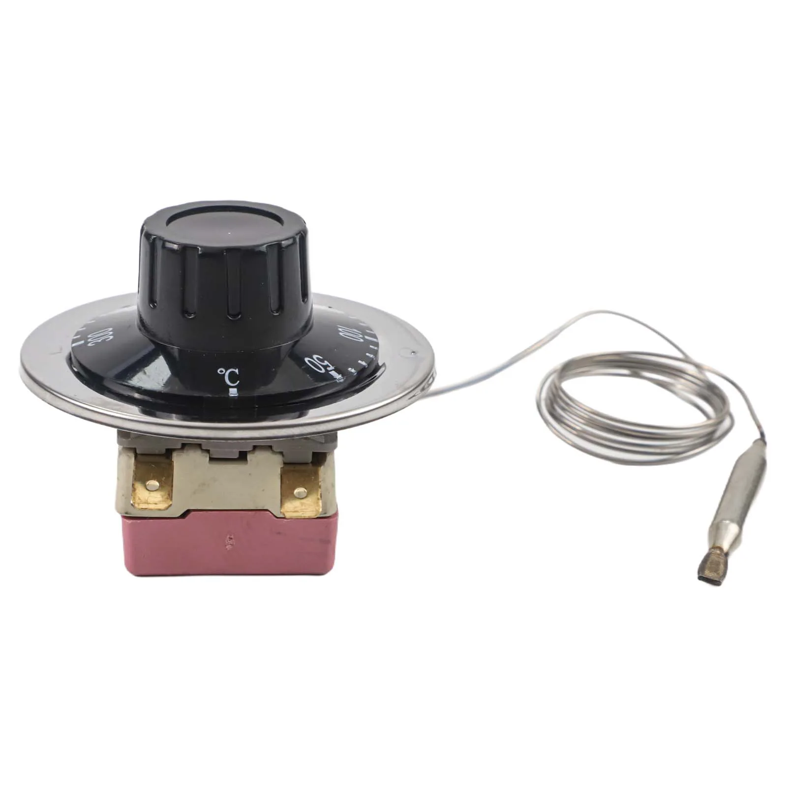 50-300 Termostat Suhu Diameter Batang 5Mm Termostat Kipas Listrik Bahan Berkualitas Tinggi Kontrol Suhu Yang Tepat