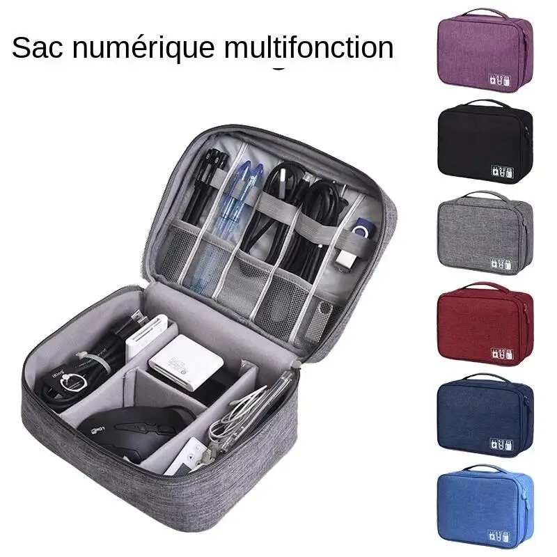 Phone Cord Protector Cable Management Organizer Digital Product Storage Bag Cable Management Cable Organizer Cord Hider