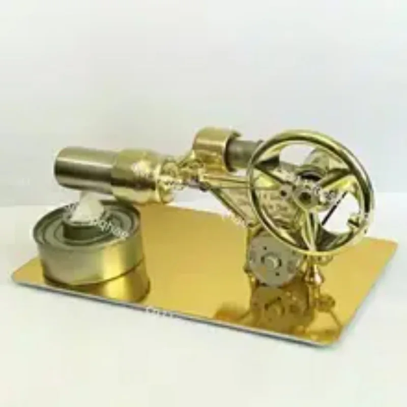 Steam Engine Stirling Generator, DIY Small Invention Science Experiment Model