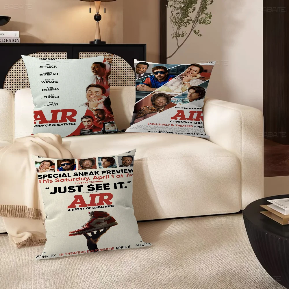 AIR 2023 American Movies Cushion Cover Pillowcase Upholstery Sofa Throw Pillow Home Decor Pillowcas