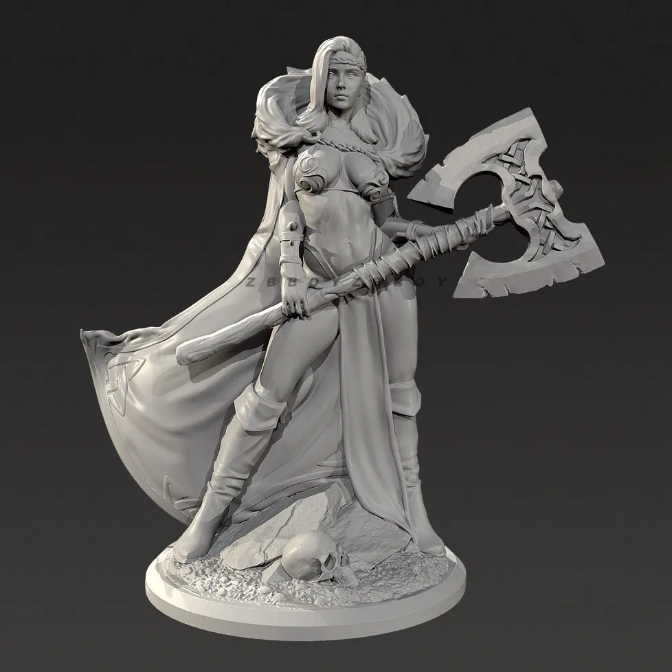 Human height 38mm 50mm 75mm Resin model kits figure beauty colorless and self-assembled (3D Printing )TD-7688/3D
