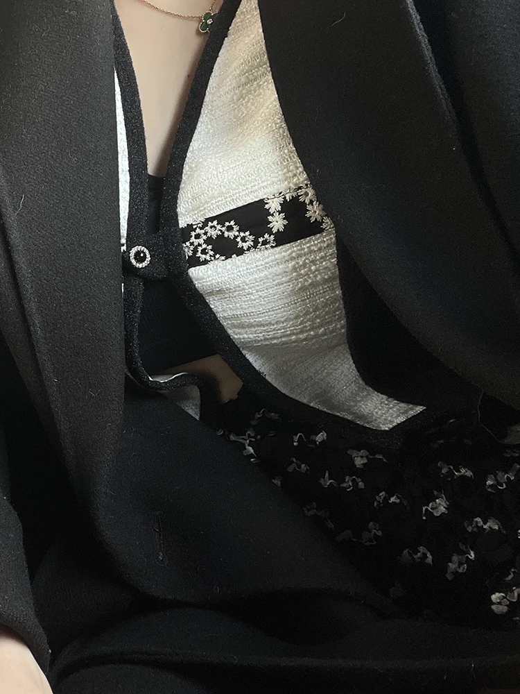 

Женский летний тонкий жилет UCM из белого хлопка, модный, для повседневной носки, приталенный, однотонный, без подплечников