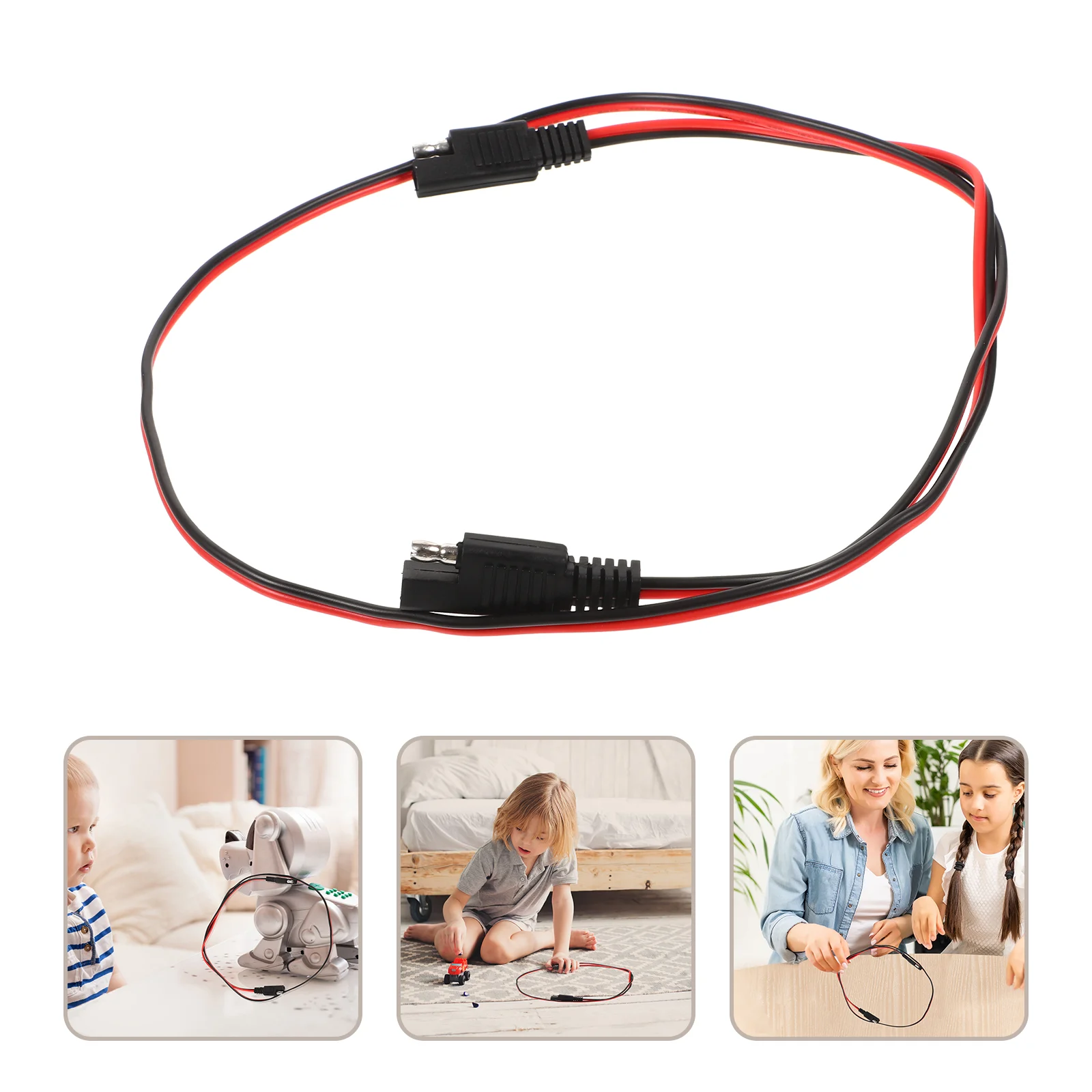 Car Power Cord Cable for Solar Panel Extension Wire Connectors Cords Sae Quick Disconnect Plug 12v