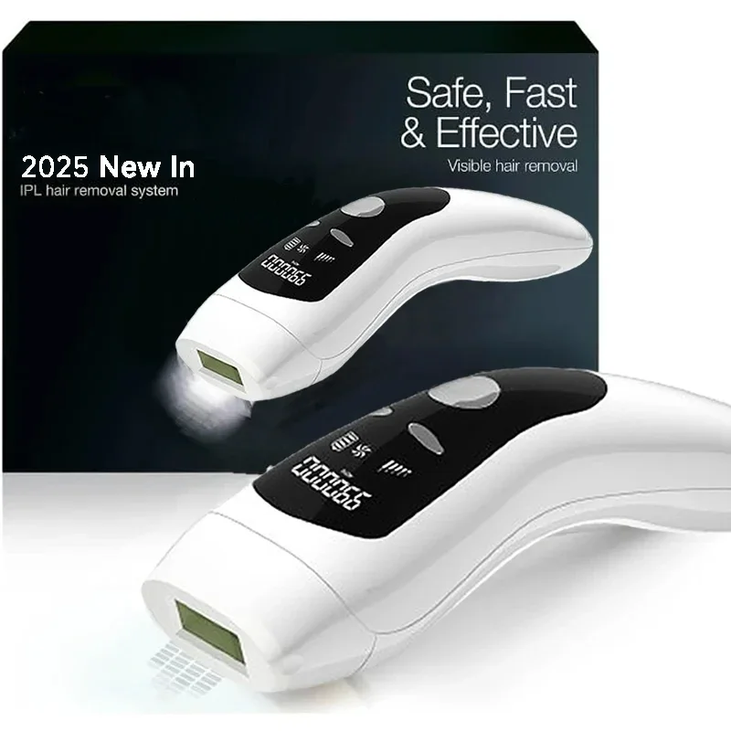 男性と女性のためのIPLパーマネントレーザー脱毛器,ヘアカット,ストレートナー,振動,顔の脱毛,新しい