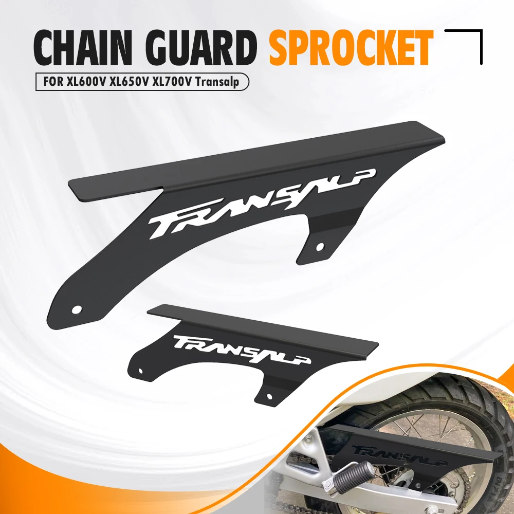 

FOR Honda XL600V XL700V XL650V Transalp 1987-2012 2011 2010 2009 Motorcycle Wheel Chain Guard Cover Protection XL 600 650 700 V