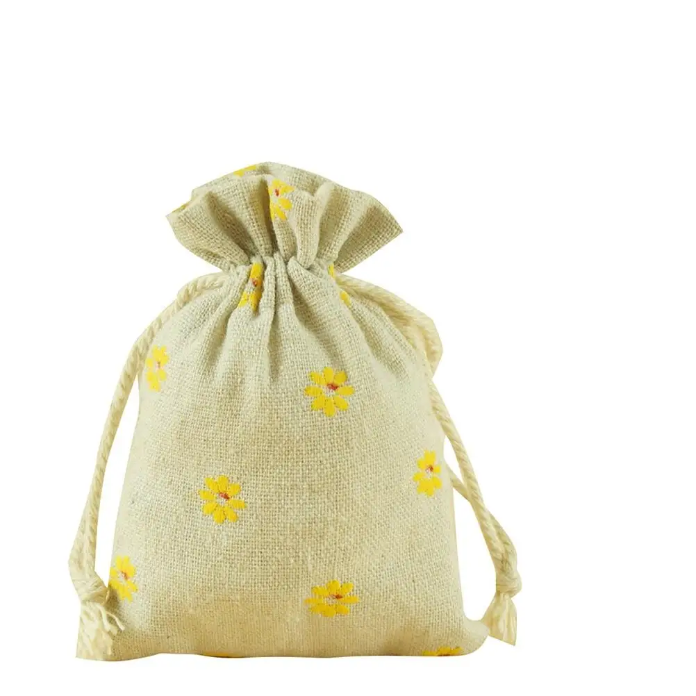 20 Pcs Small Burlap Bags Linen Jute Sacks Drawstring Gift Pouches Lightweight Durable Storage Jewelry Cosmetics Holiday Wedding
