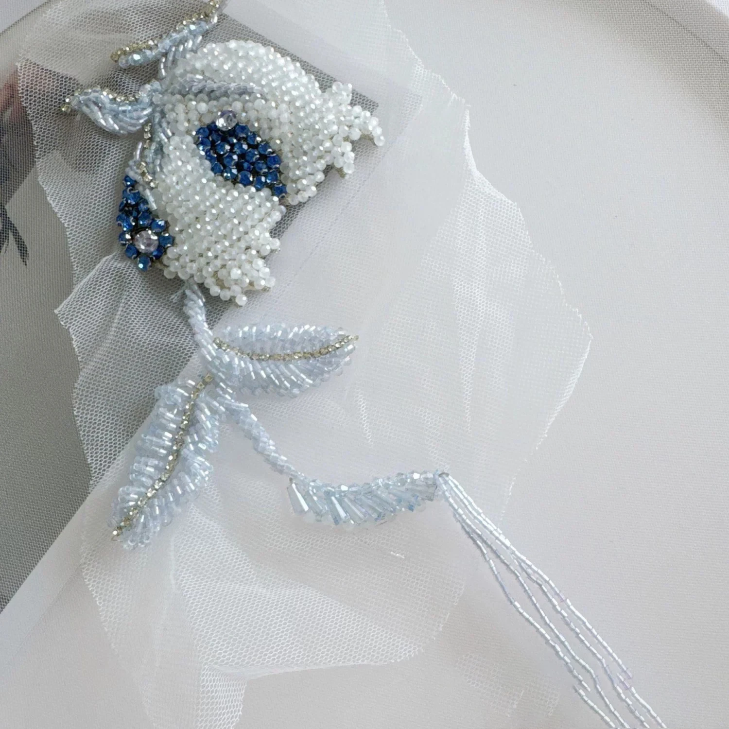 

1pcs Handmade beaded tassel flowers patch,clothing DIY Dress hat bag stage costumes decoration parche bordado para ropa