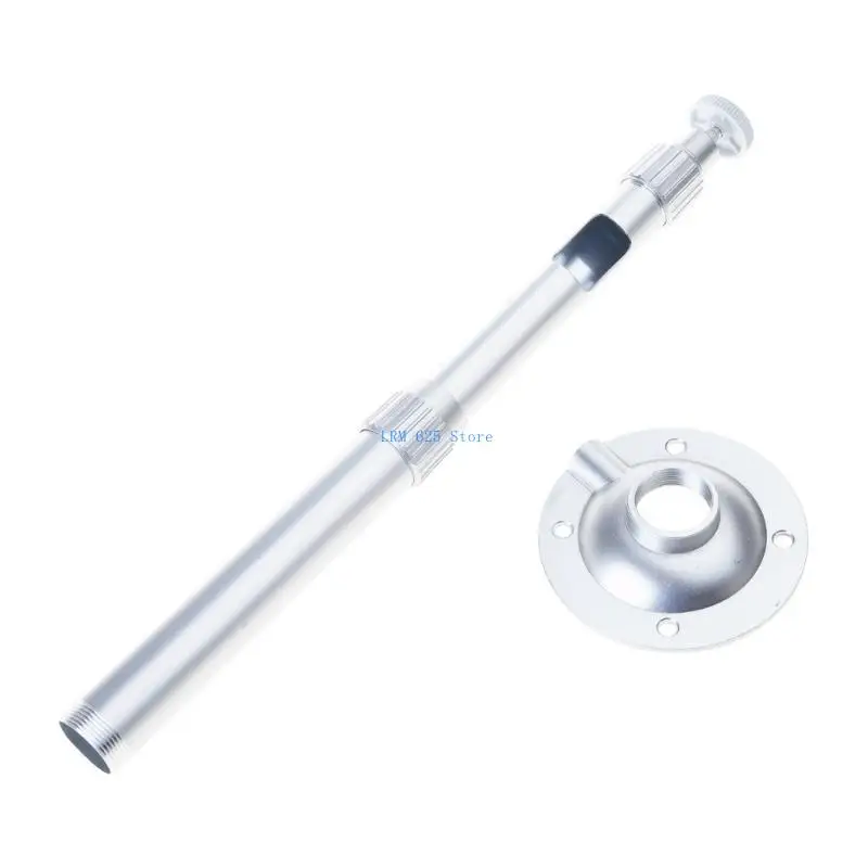 

41QA Indoor Outdoor Security Camera Holder Telescopic Security Camera Bracket Adjustable Length 20cm to 40cm