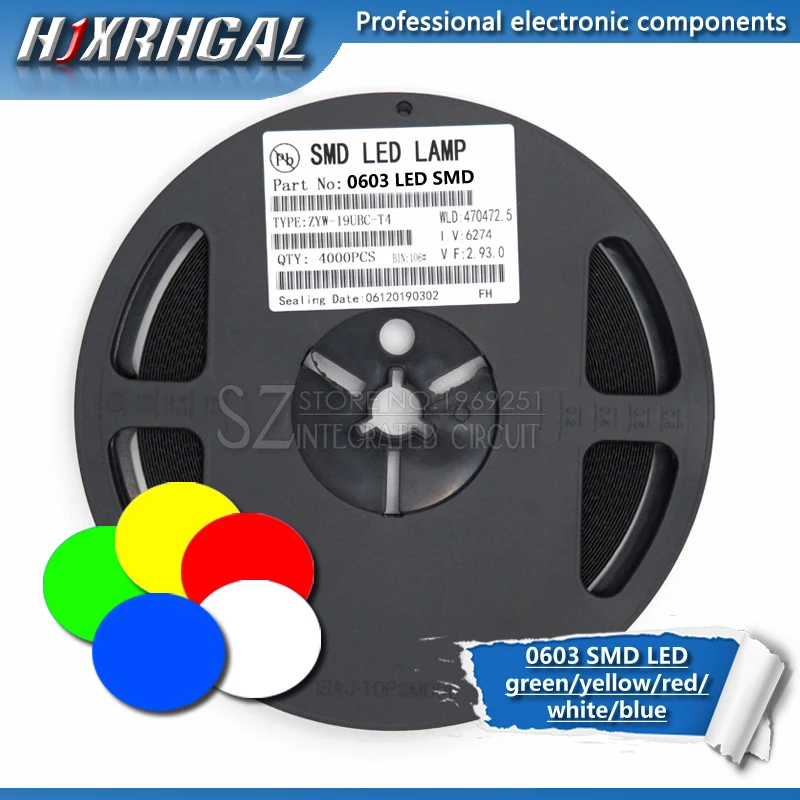 1Reel 4000Pcs 0603 …