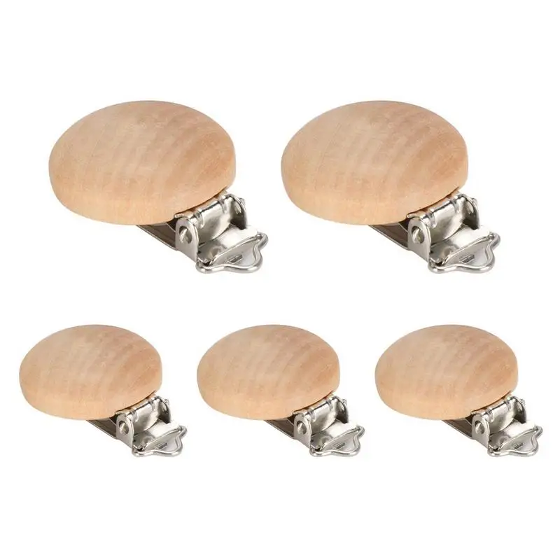 

Suspender Clips Teething Grasping Toy Suspender Clip 5x Beech Pacifier Clips Beadable Items Teething Pacifier Clip For Boys