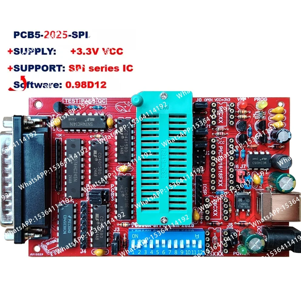 PCB50A Multi functional programmer Willem burner EPROM FLASH microcontroller motherboard BIOS writing