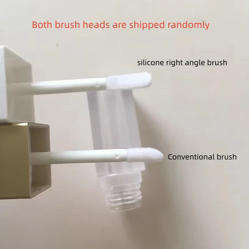 10/30/50 pçs 5ml vazio claro/esmerilhado tubo de brilho labial diy batom líquido/tubo de esmalte labial óleo amostra garrafa ferramenta de maquiagem