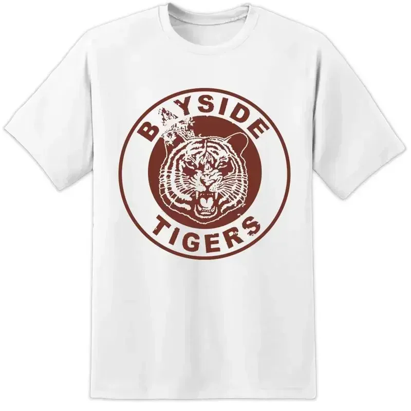 Saved By The Bell Bayside Tigers T shirt S 2XL Screech Zach vintage retro