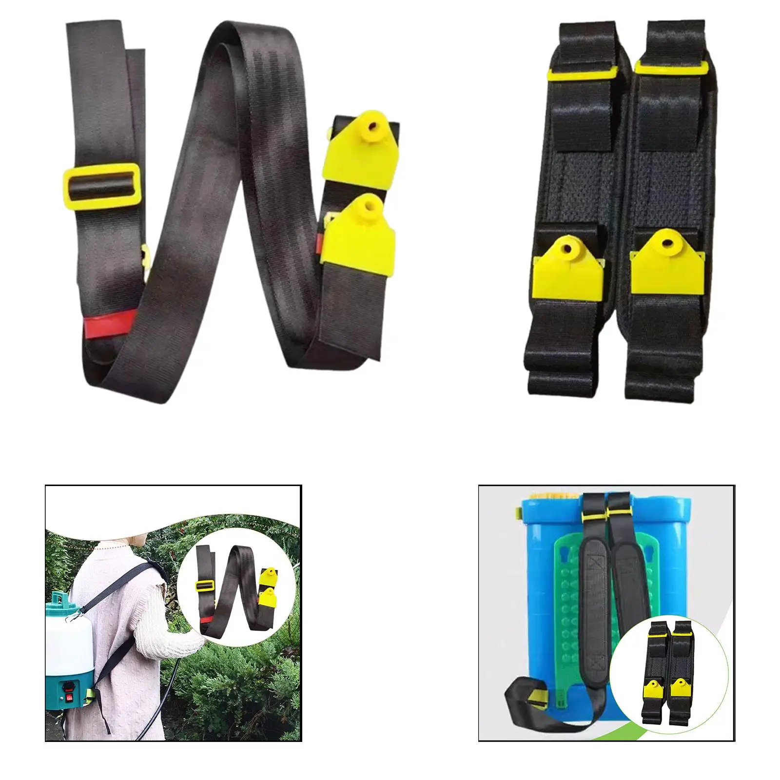 2x Backpack Sprayer Shoulder Straps Direct Replaces for Gardening Tool Garden Sprayer Accessories Easy to Install Replacement