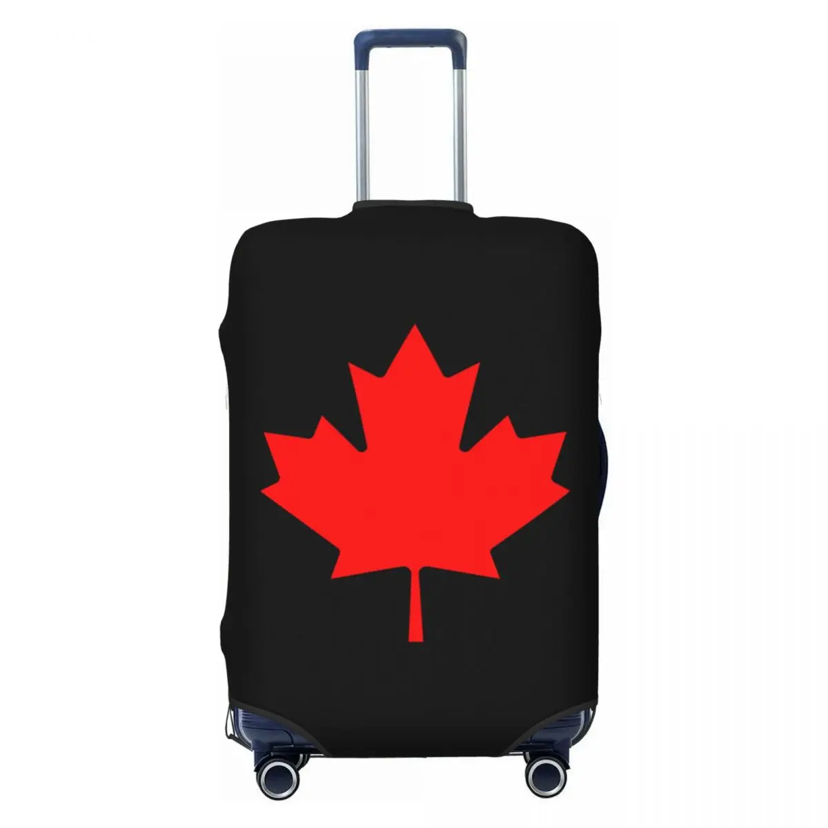 Custom Canada Maple Leaf Canadian Flag Luggage Cover Funny Suitcase Protector Covers Suit For 18-32 inch