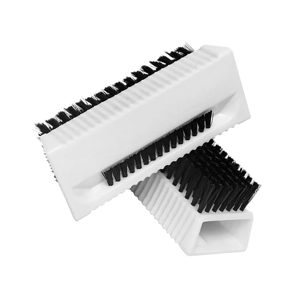 

Портативная щетка для ногтей, 2 шт., термостойкая, для мытья рук, для отшелушивания сухой кожи, компактный дизайн, белая