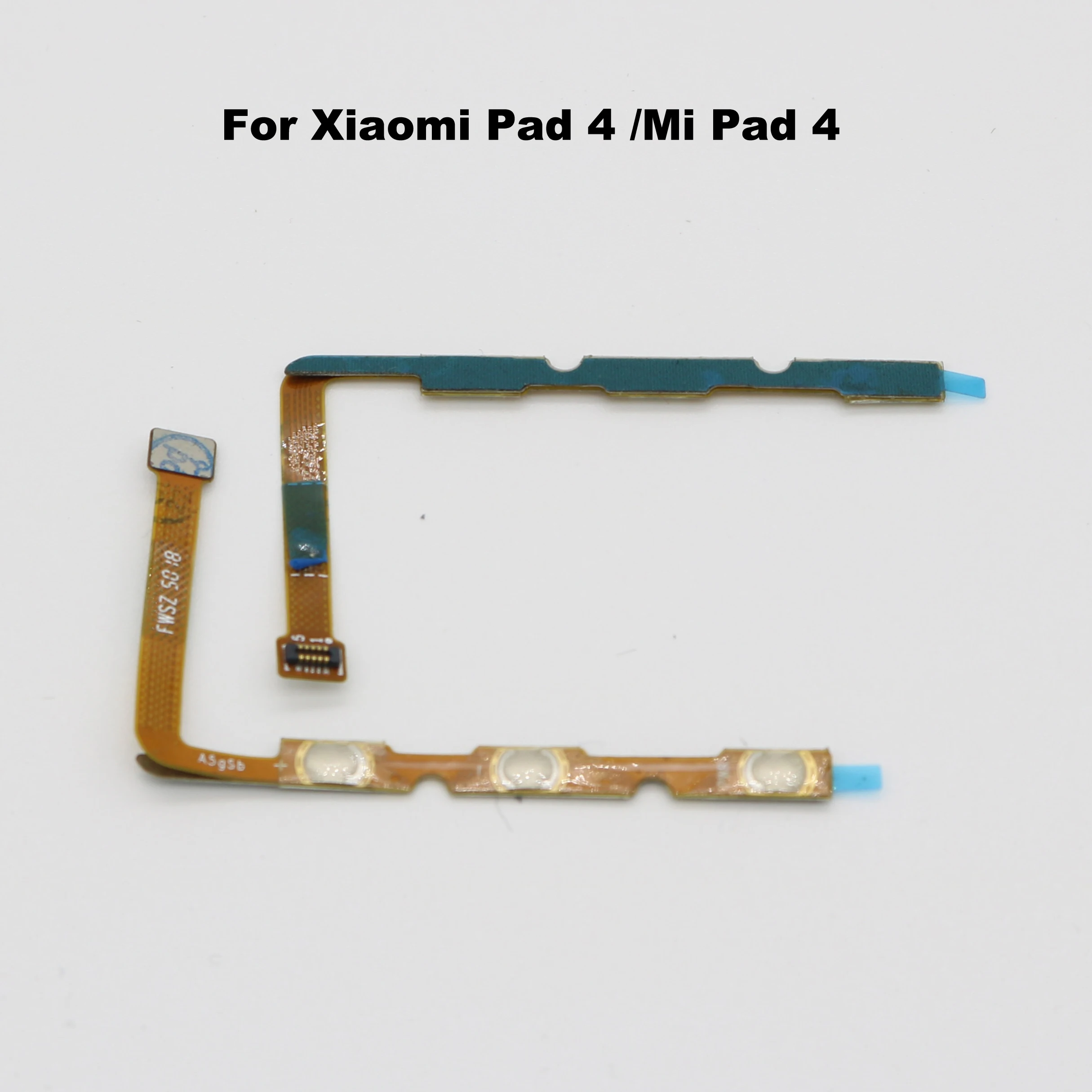 ChengHaoRan For Mipad 4 Voluem button on off power button flex cable for Xiaomi Pad 4 Mi Pad 4 Repair parts replacement