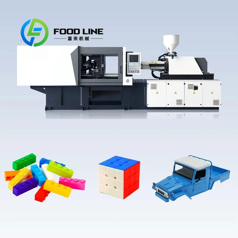 110Ton Horizontal Hydraulic Toy Injection Molding Machine for PP Plastic Building Blocks Puzzle Cube and Toy Production