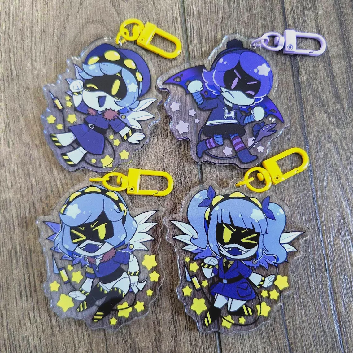 Murder Drones Acrylic Keychain Charm for Bags Purses Fashionable Accessory