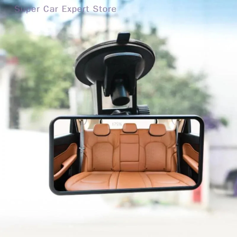 Universal 360 Degrees Rotating Rearview Mirror Adjustable Suction Cup