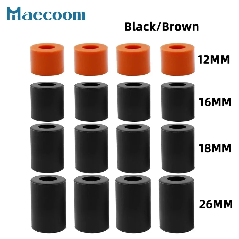 4Ppcs High Temperature Silicone Solid Spacer Hot Bed Leveling Column 12/16/18/26mm For CR-10 CR10S Ender-3 3D Printer Parts