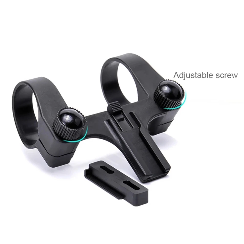 Wytrzymałe Stojaki Rowerowe MTB Dwuotworowe Centralne Stojaki Uchwyt na Lampę Przednią Klips Mocujący Lampę