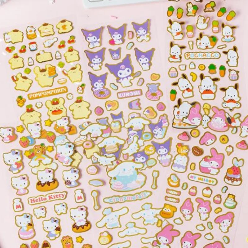 

48PCS/ лот SANRIO KUROMI мелодия POCHACCO KITTY стикер милый альбом альбом уплотняющий стикер