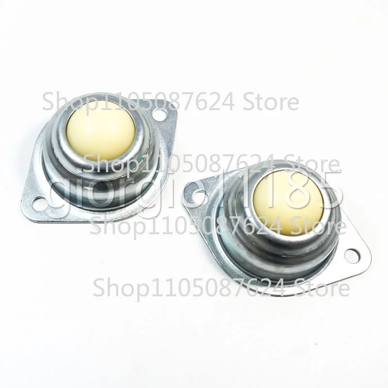 ZZZ 2pcs Dia 1'' For Nylon Ball Metal Transfer Bearing Unit Conveyor Roller