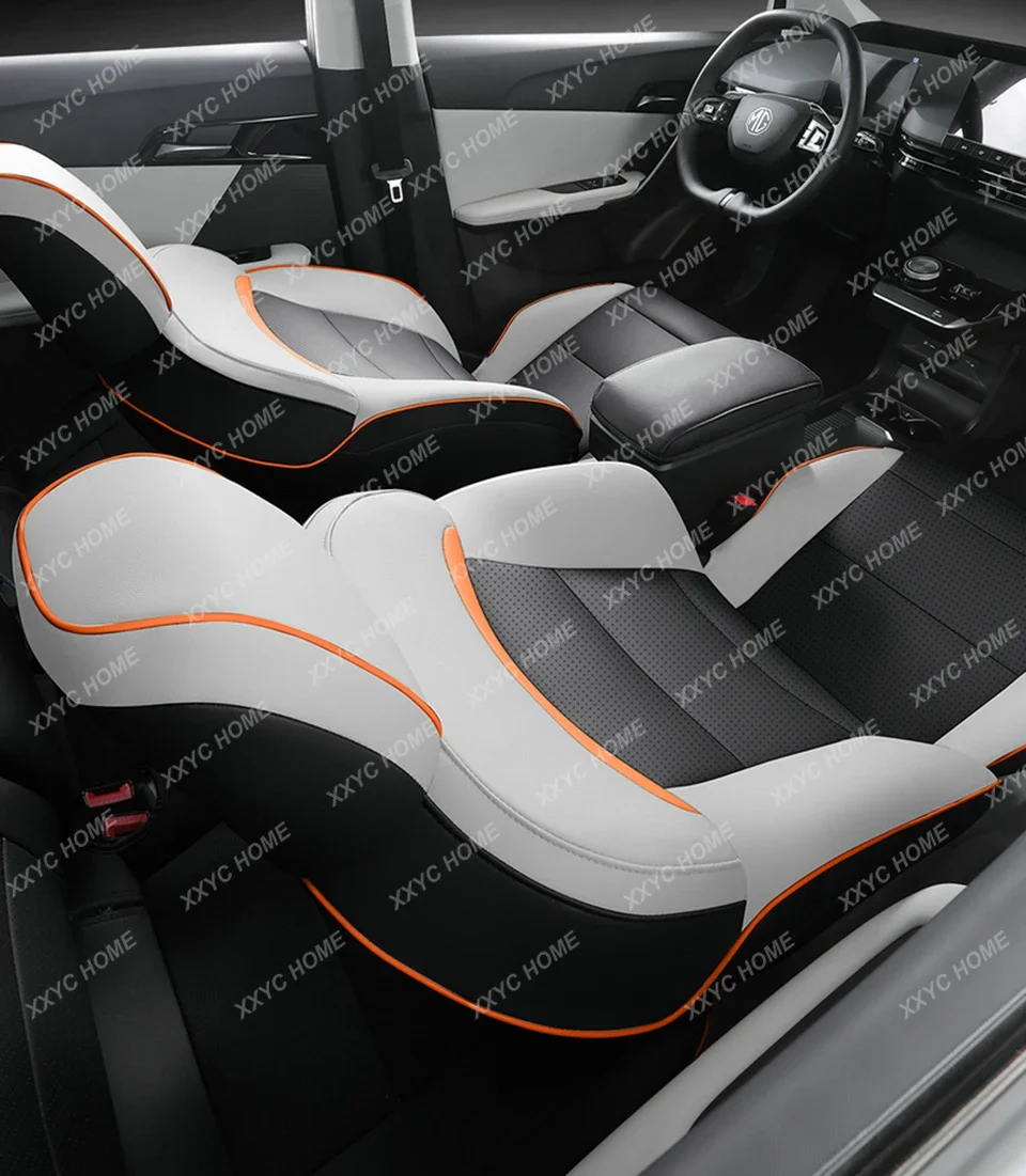 Car Seat Cover For MG4 MULAN Auto Accessories Interior DropShipping Winter Full Set Automobiles Custom NAPPA Leather