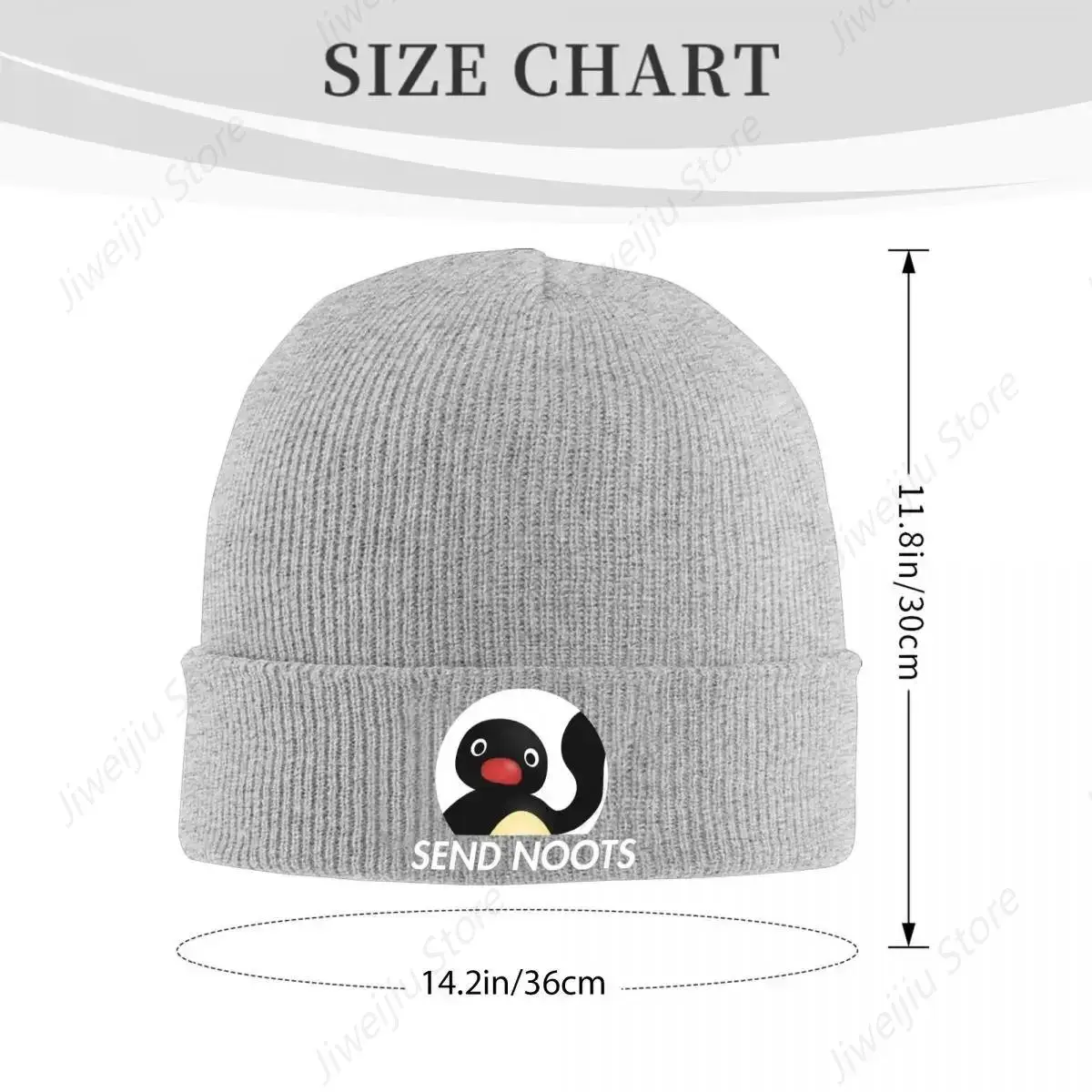 Send Noots Beanie Hats noot Funny Caps Unisex Adult Outdoor Knitting Hat Spring Design Warm Soft Beanie Hat