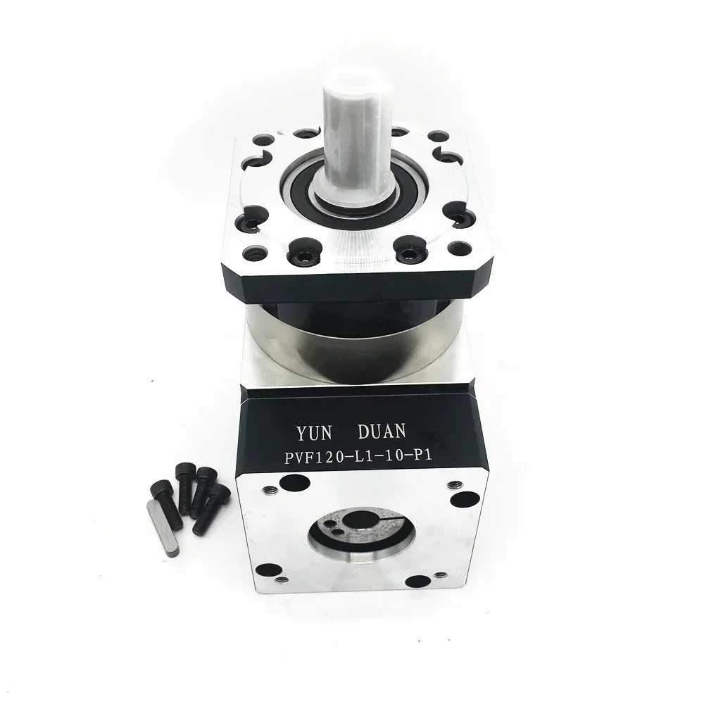 YUNDUAN Reductor de Motor reductor planetario de ángulo recto de 90 grados para Nema42 Nema52 paso a paso 1KW-3KW 100/110/130mm servomotor