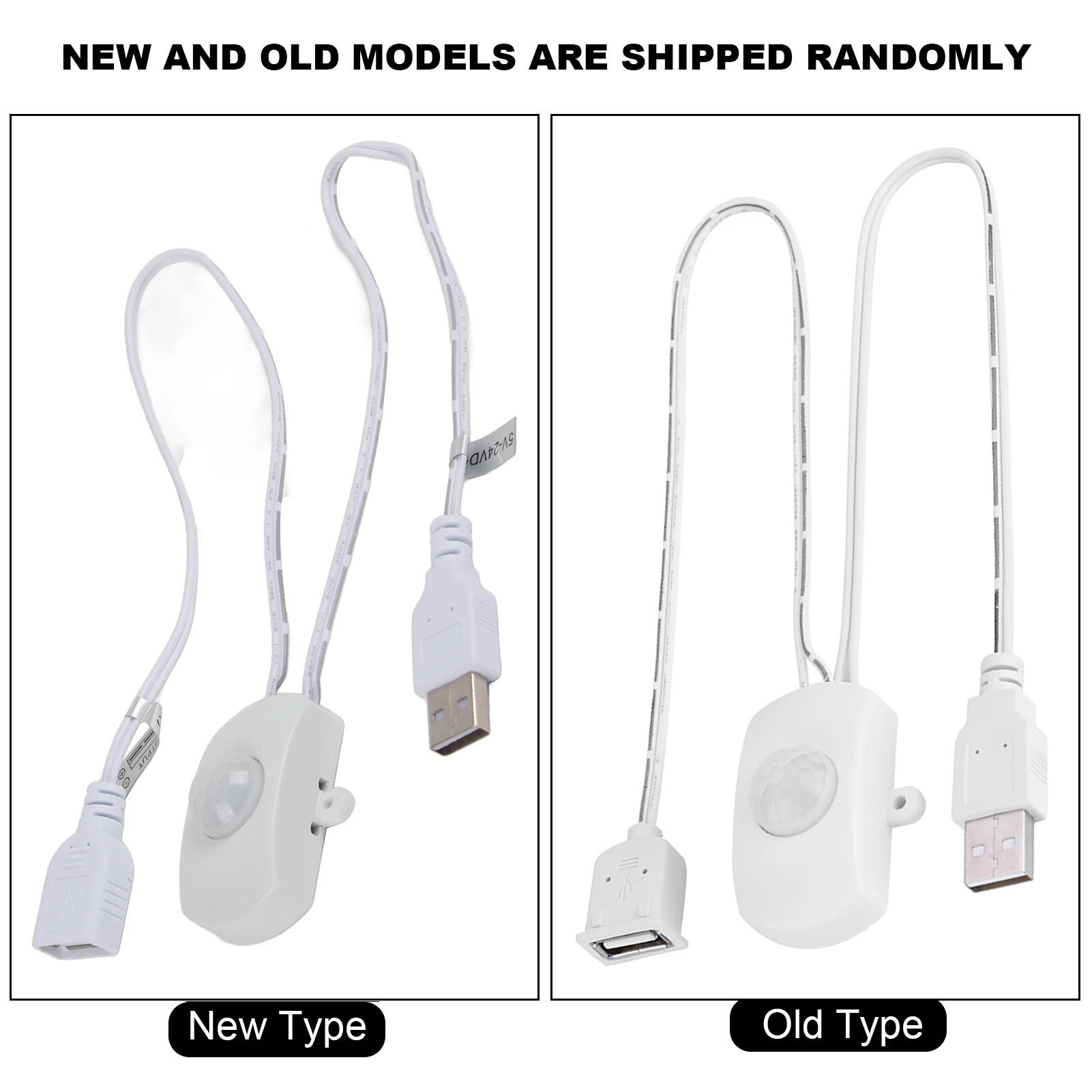 جهاز استشعار الحركة بالأشعة تحت الحمراء صغير البير ، مفتاح أوتوماتيكي ، شريط LED ، واجهة USB ، مفتاح LED ، العاصمة ، 5 فولت ، 24 فولت