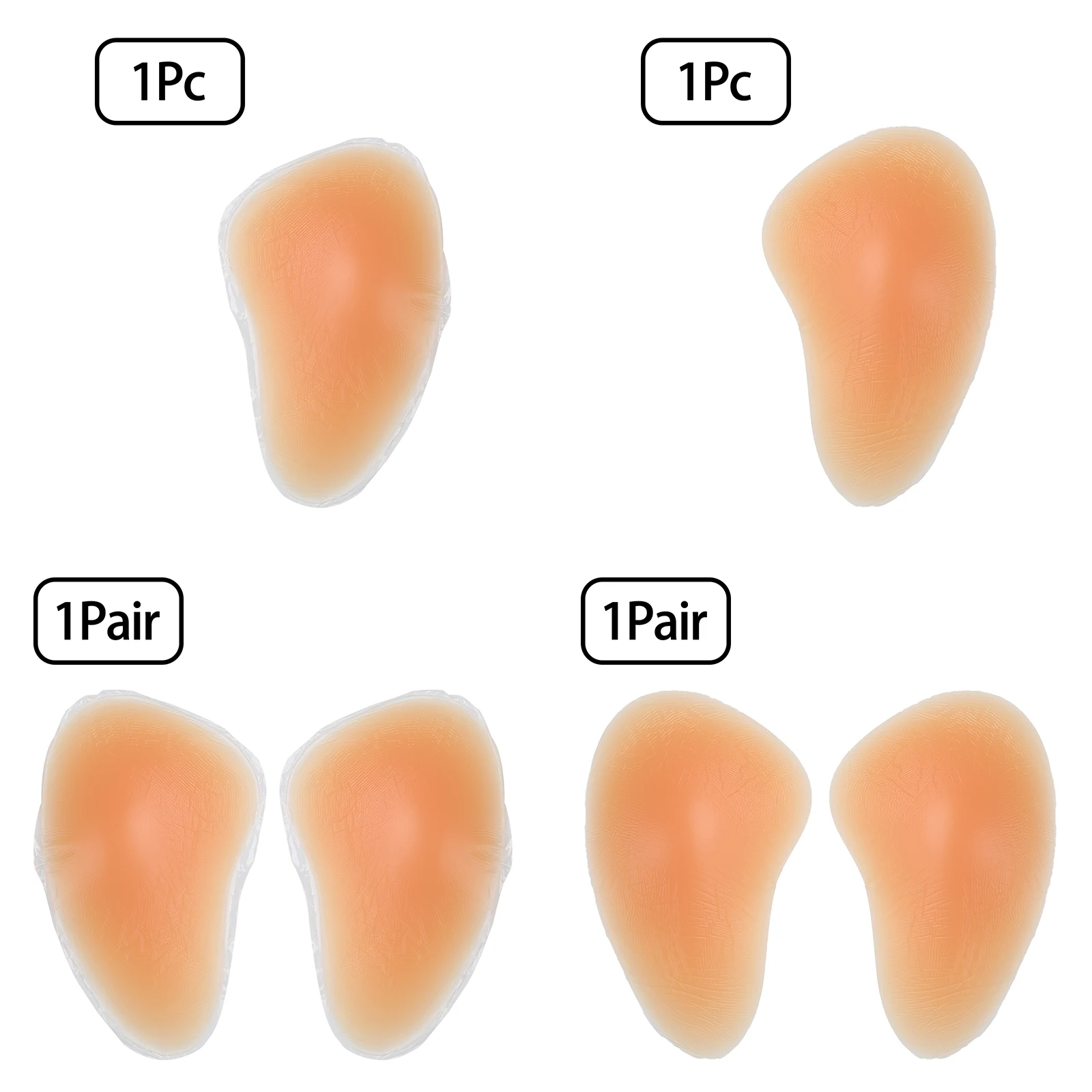 محاكاة ذاتية اللصق سيليكون الورك وسادة رشاقته طبطب الورك تشكيل الجسم الأرداف محسن لينة وهمية بعقب منصات ملابس داخلية سراويل #2
