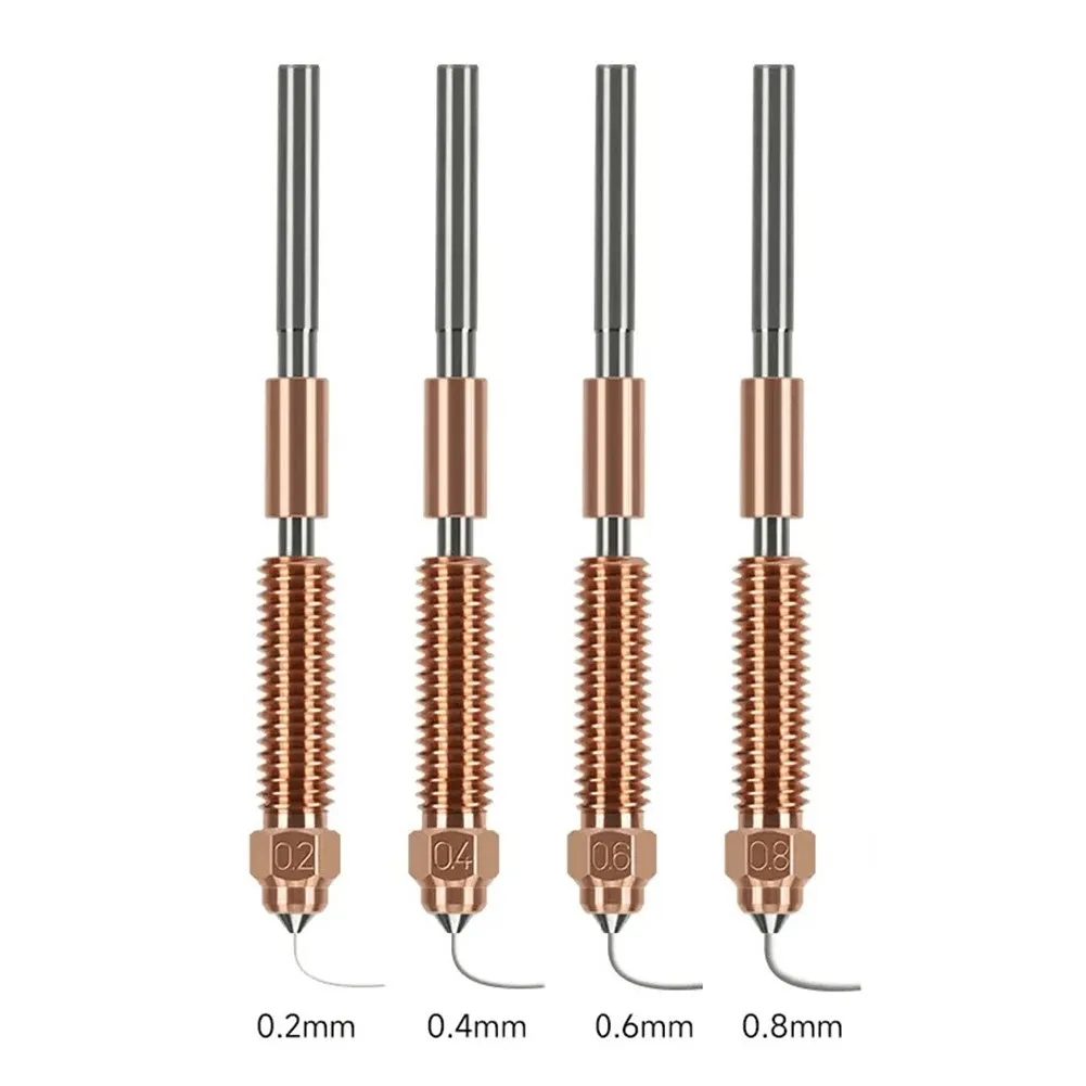 C-reality Quick-Swap Nozzle 0.2/0.4/0.6/0.8mm 1pcs For K1 Max K1C Ender-3 V3 Hardened Steel Nozzle Upgraded High-Speed Printing